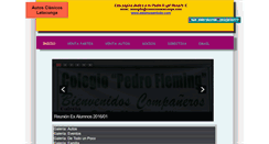 Desktop Screenshot of clasicoslatacunga.com